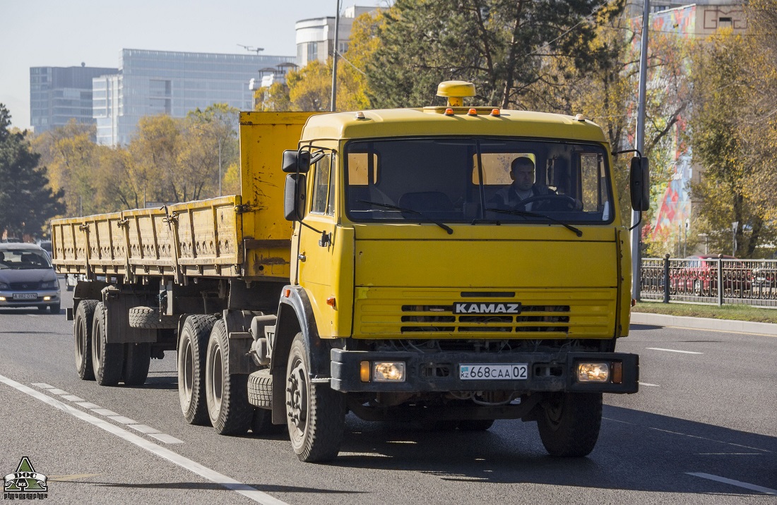 Алматы, № 668 CAA 02 — КамАЗ-54115-13 [54115N]
