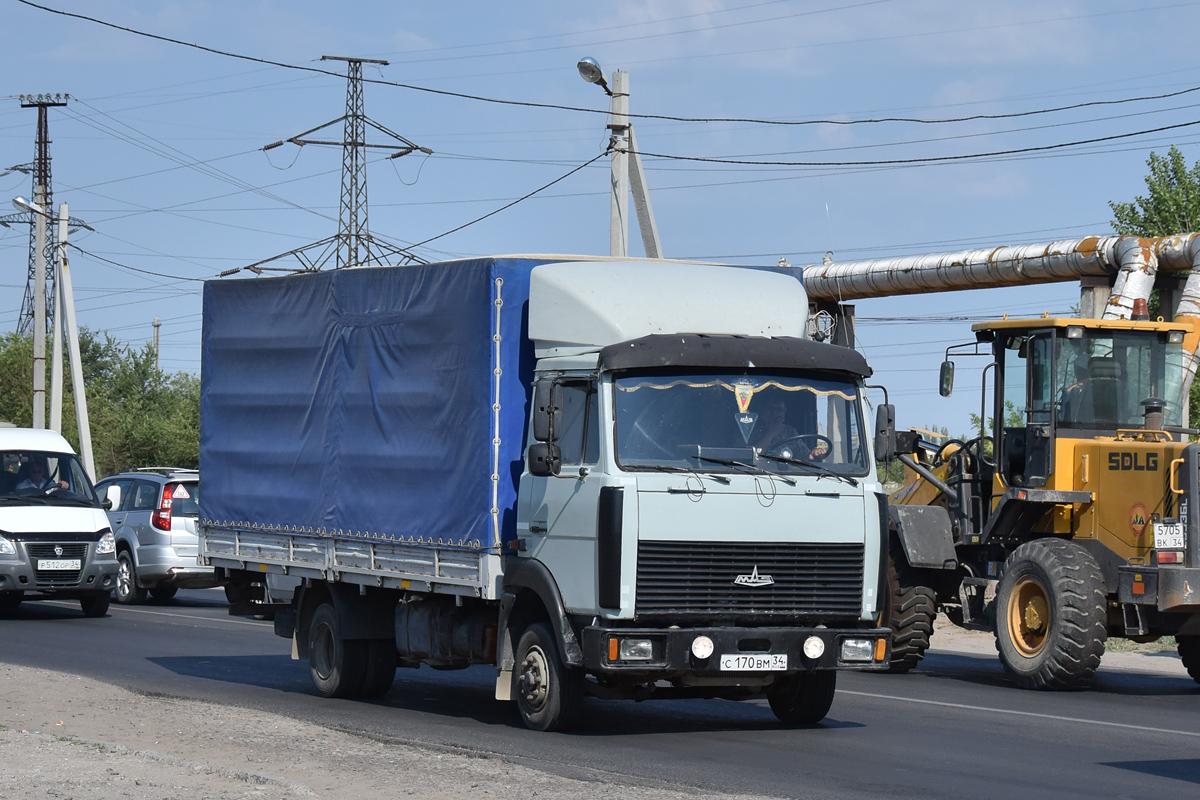 Волгоградская область, № С 170 ВМ 34 — МАЗ-437040