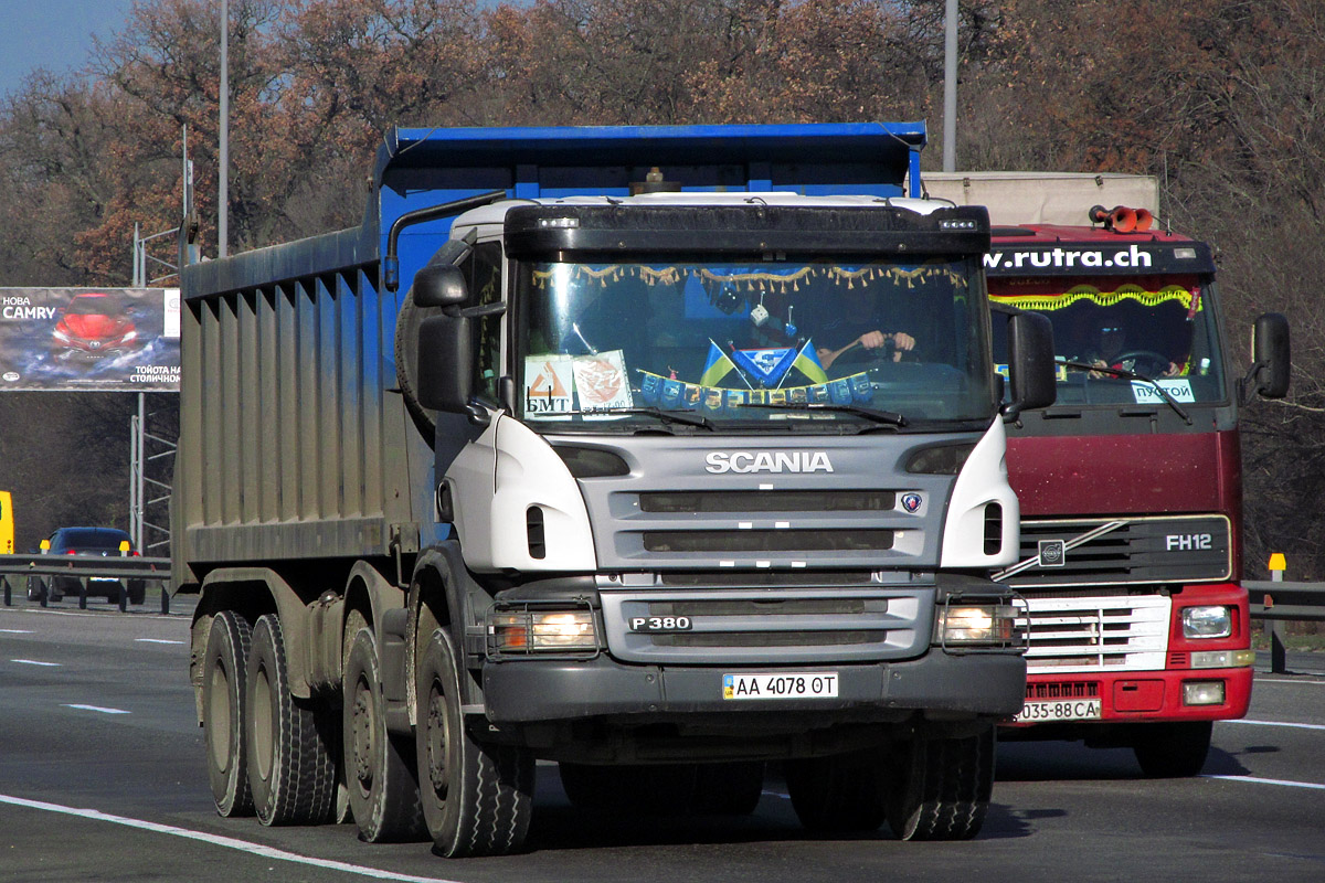 Киев, № АА 4078 ОТ — Scania ('2004) P380