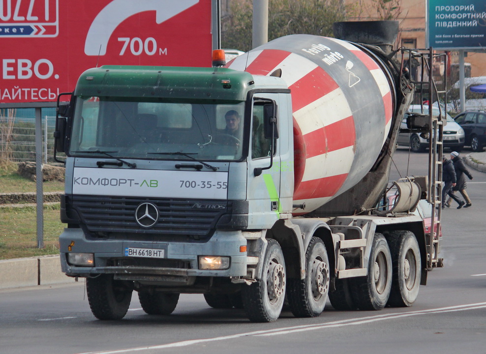 Одесская область, № ВН 6618 НТ — Mercedes-Benz Actros ('1997) 1846