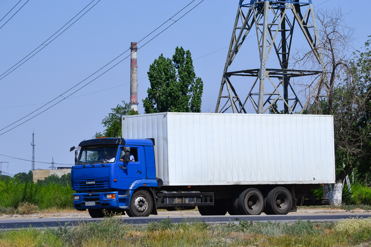 Волгоградская область, № С 539 НК 34 — КамАЗ-65117-N3(78)