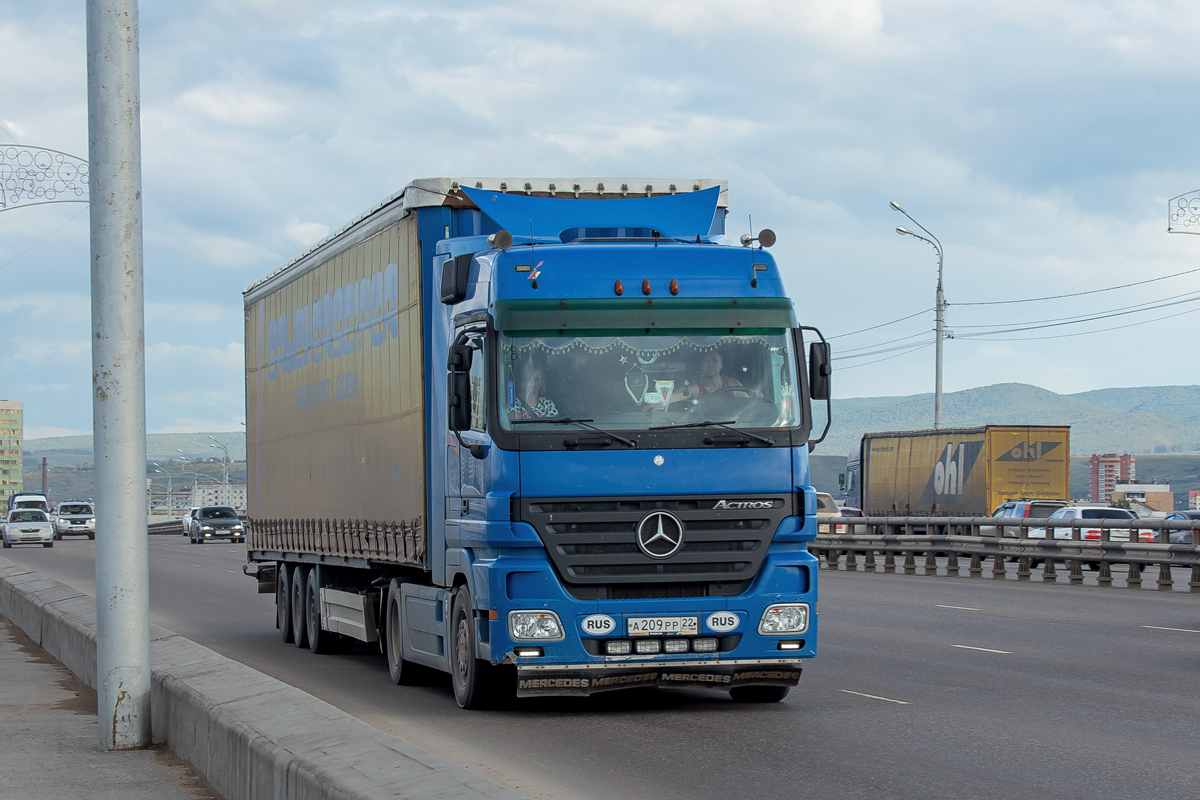 Алтайский край, № А 209 РР 22 — Mercedes-Benz Actros ('2003) 1844