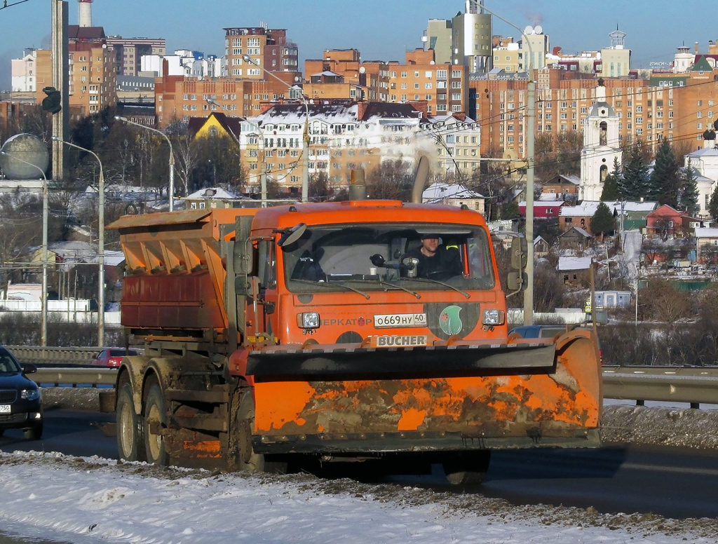 Калужская область, № О 669 НУ 40 — КамАЗ-65115-L4(19)