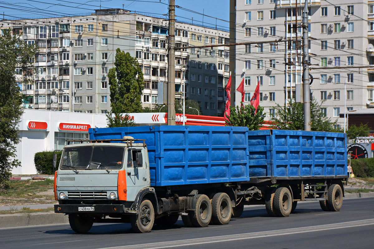 Волгоградская область, № С 408 МА 34 — КамАЗ-5320