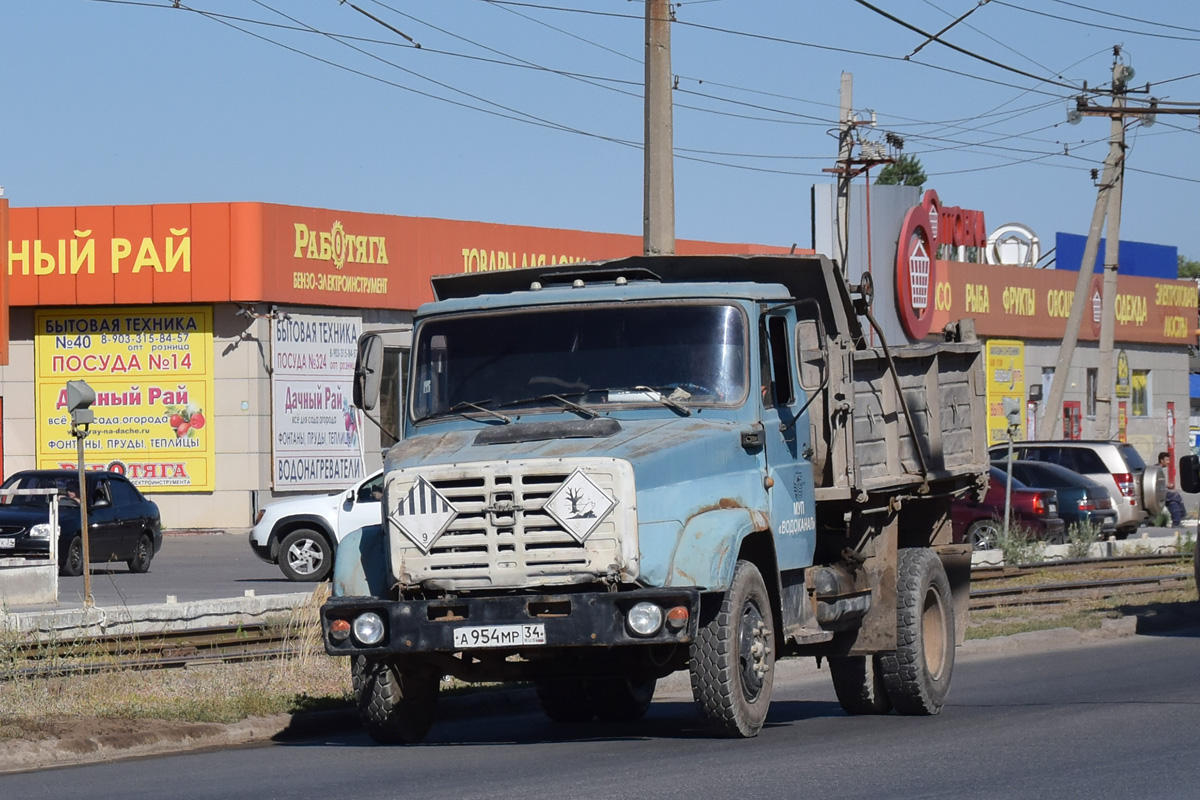 Волгоградская область, № А 954 МР 34 — ЗИЛ-49450A