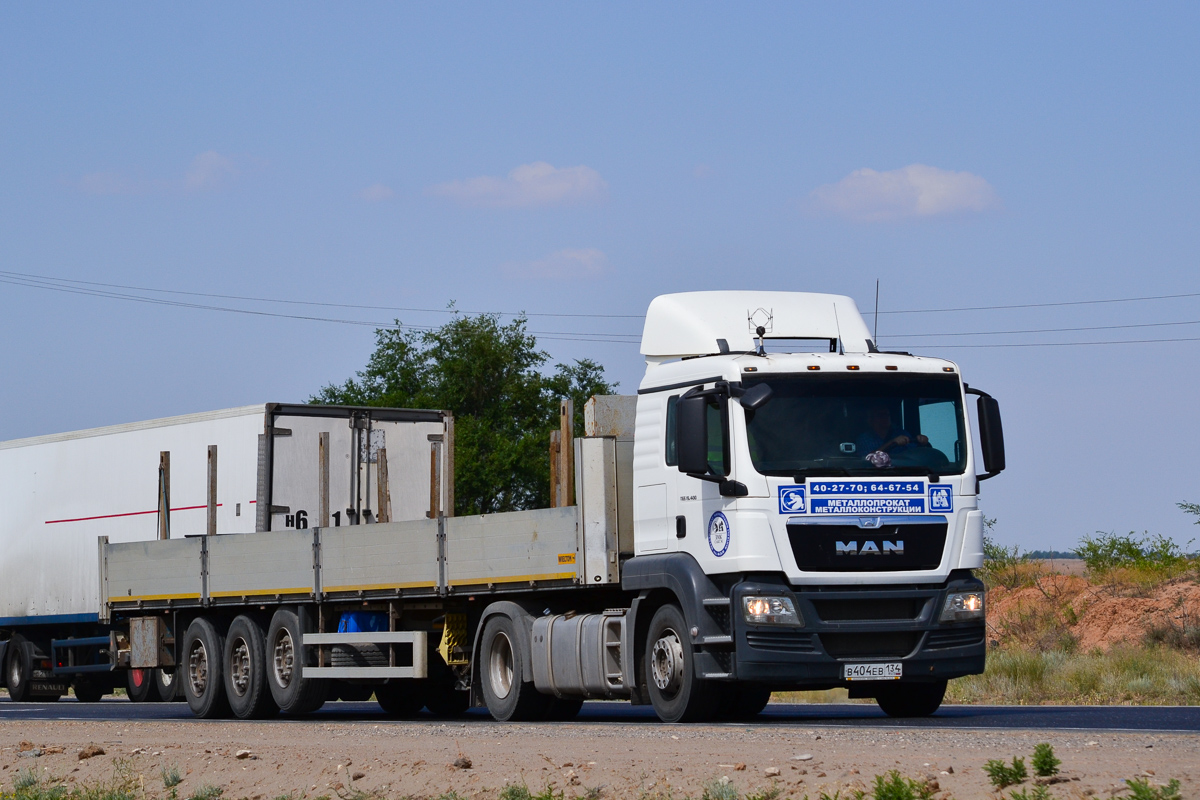 Волгоградская область, № В 404 ЕВ 134 — MAN TGS 19.400