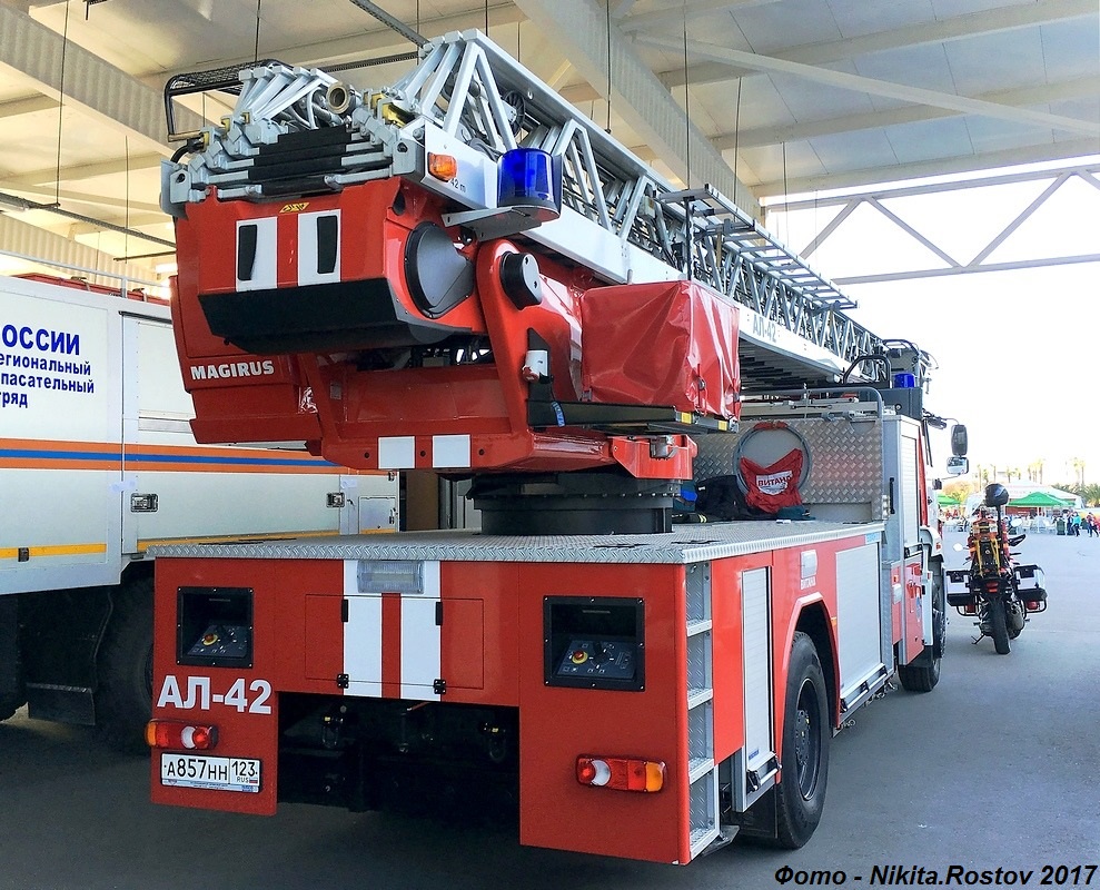 Краснодарский край, № А 857 НН 123 — КамАЗ-53605-A4(23)