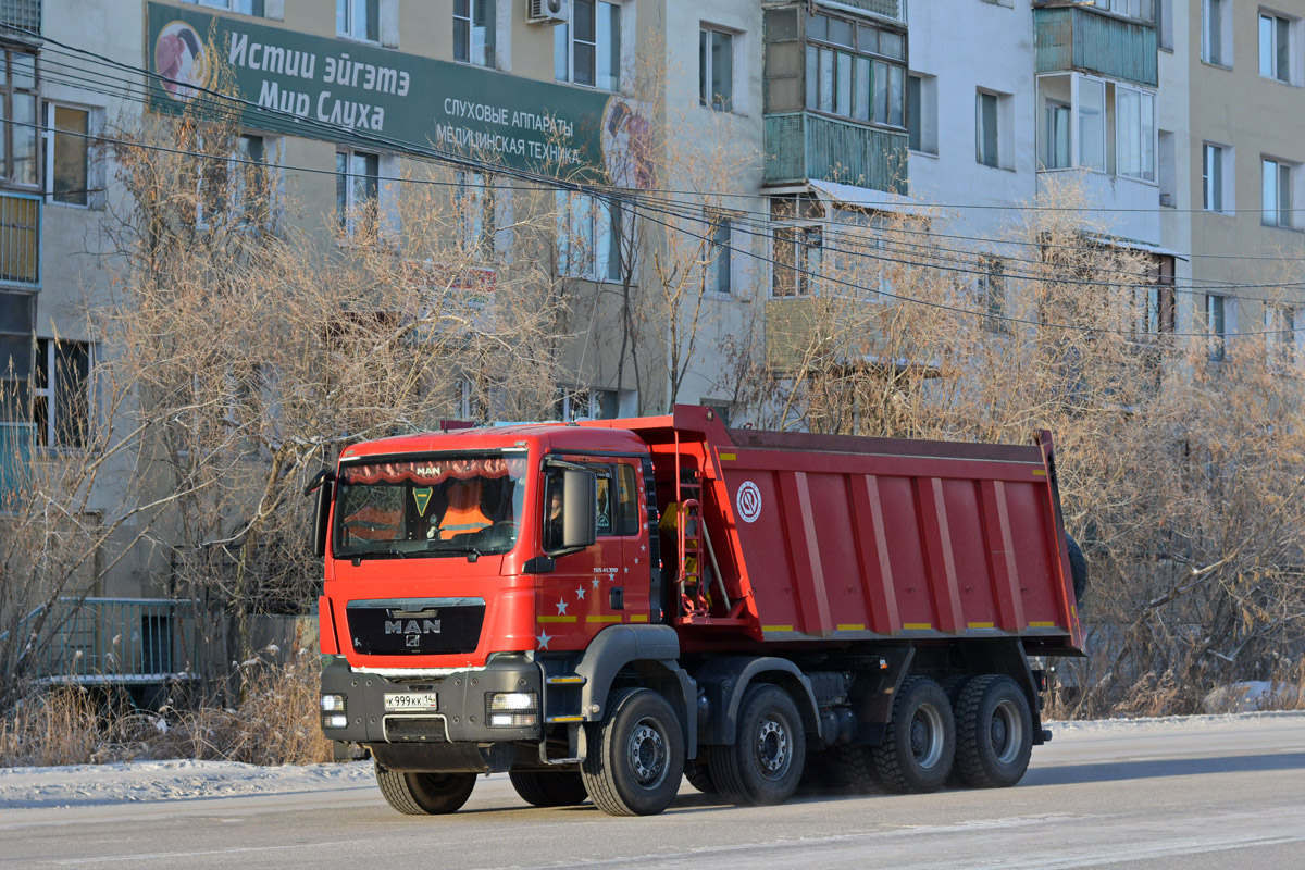 Саха (Якутия), № К 999 КК 14 — MAN TGS 41.390
