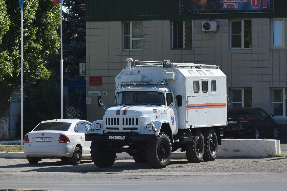 Волгоградская область, № В 021 ЕУ 134 — ЗИЛ-131 (общая модель)