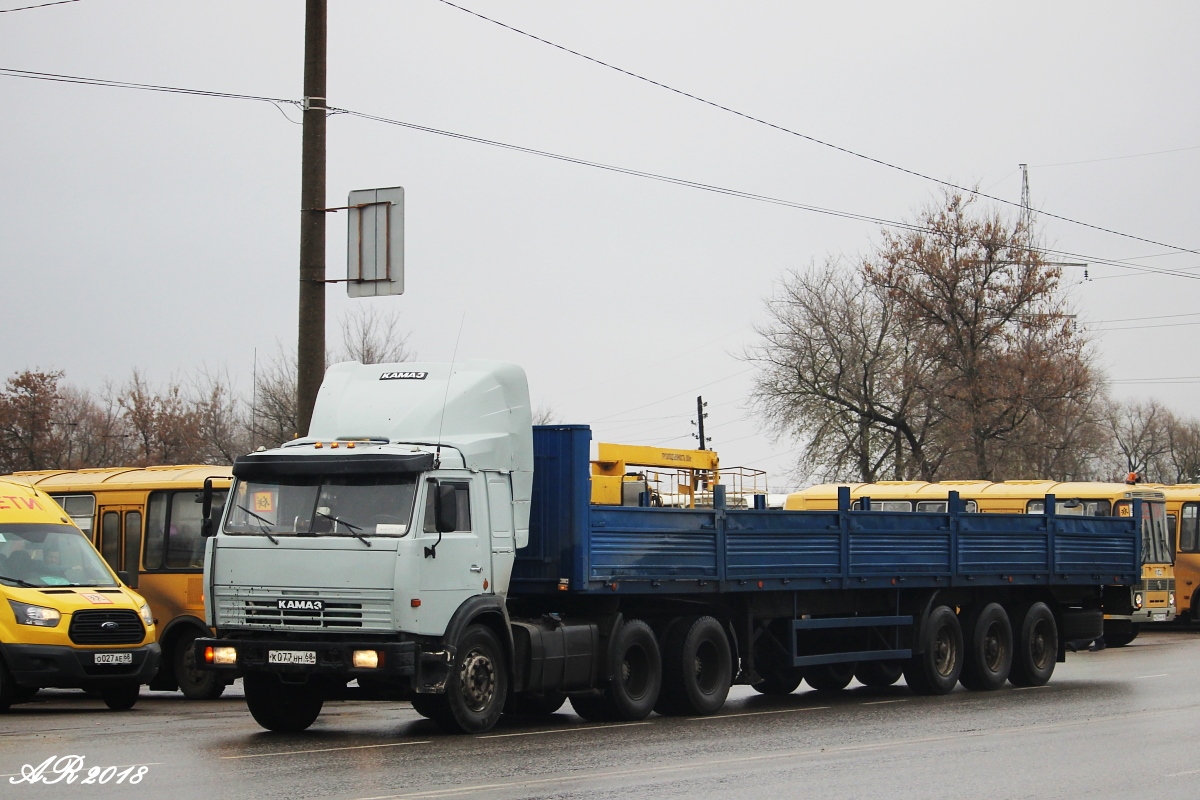 Тамбовская область, № К 077 НН 68 — КамАЗ-54115 [541150]