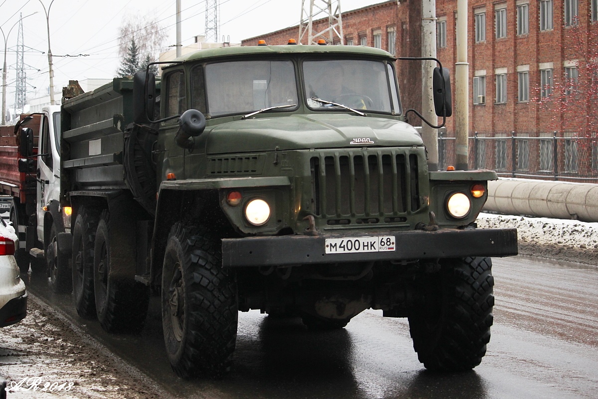 Тамбовская область, № М 400 НК 68 — Урал-4320-01