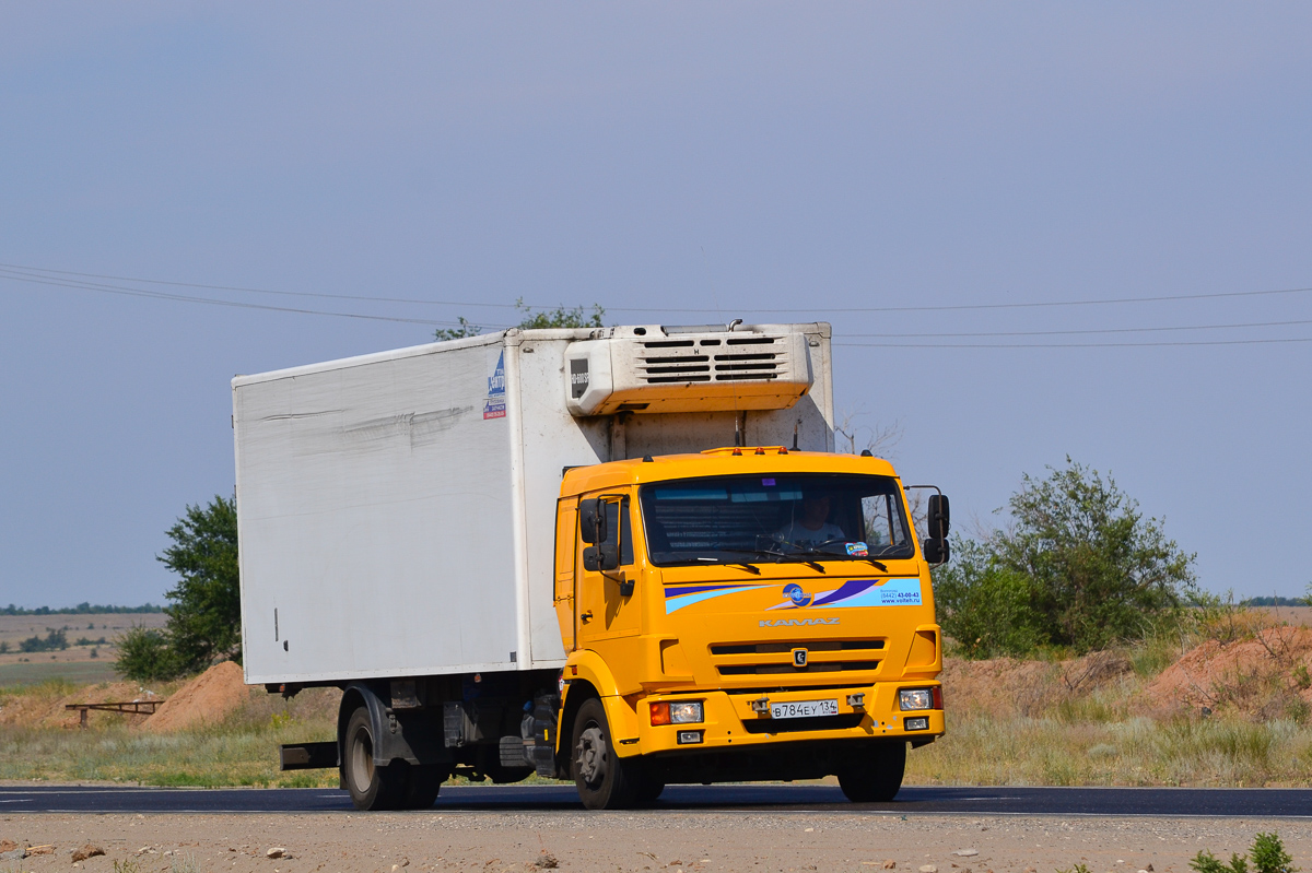 Волгоградская область, № В 784 ЕУ 134 — КамАЗ-4308-R4(28)