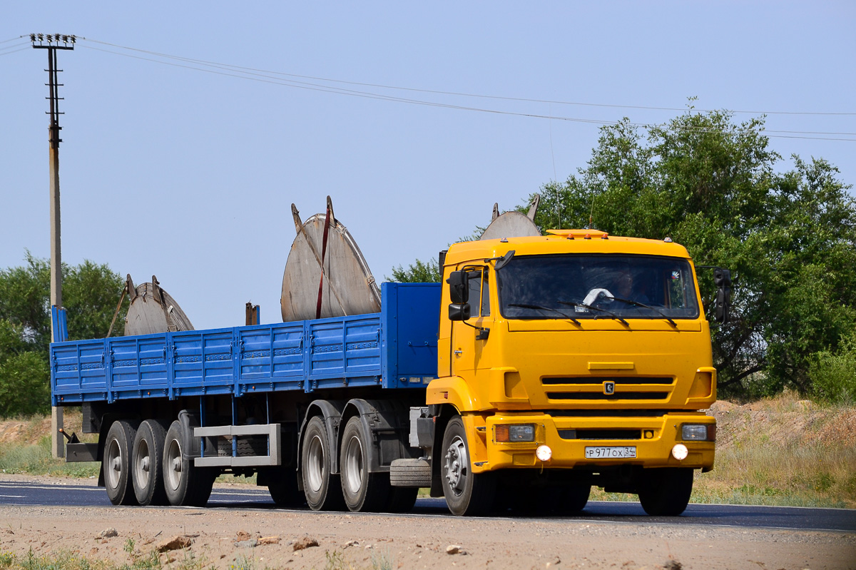 Волгоградская область, № Р 977 ОХ 34 — КамАЗ-65116-N3(78)