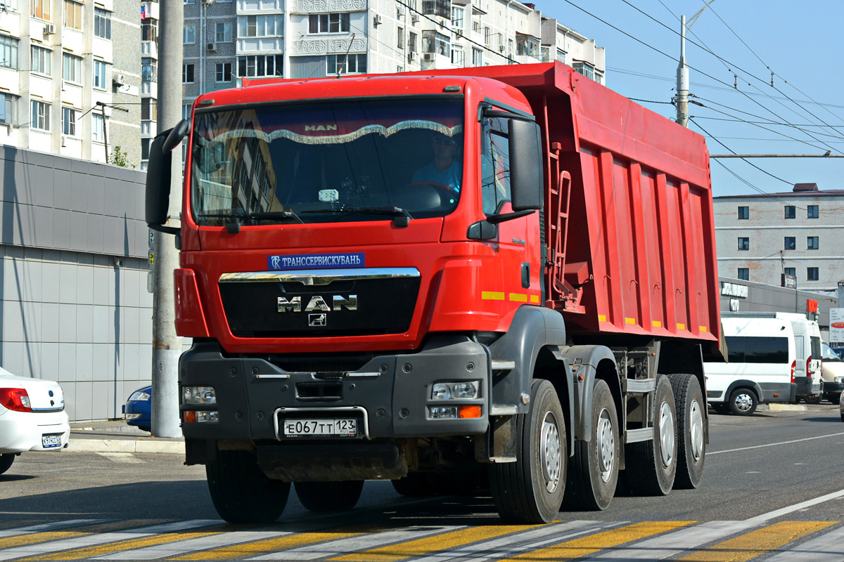 Краснодарский край, № Е 067 ТТ 123 — MAN TGS 41.390