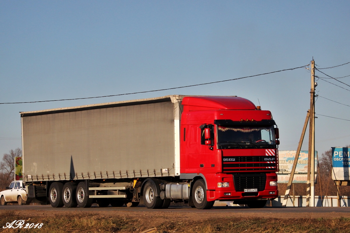 Саратовская область, № Р 855 СН 64 — DAF 95XF FT