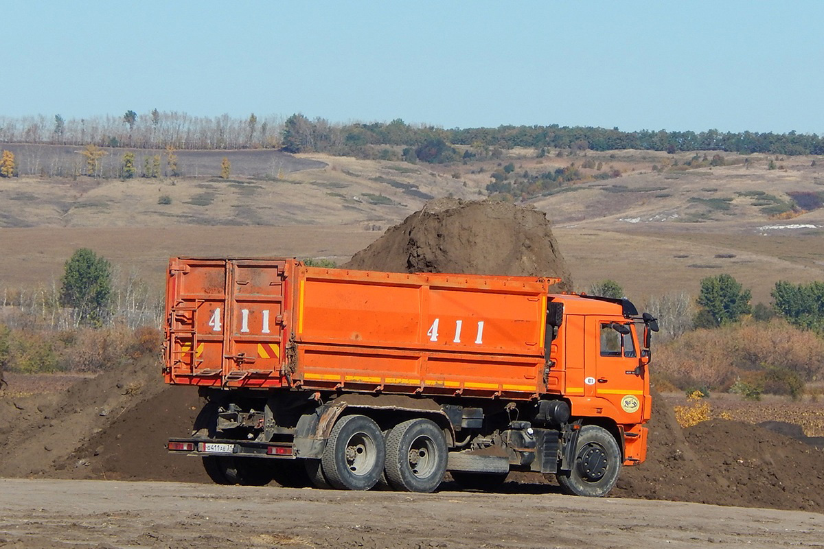 Белгородская область, № О 411 АЕ 31 — КамАЗ-65115-A4(23)
