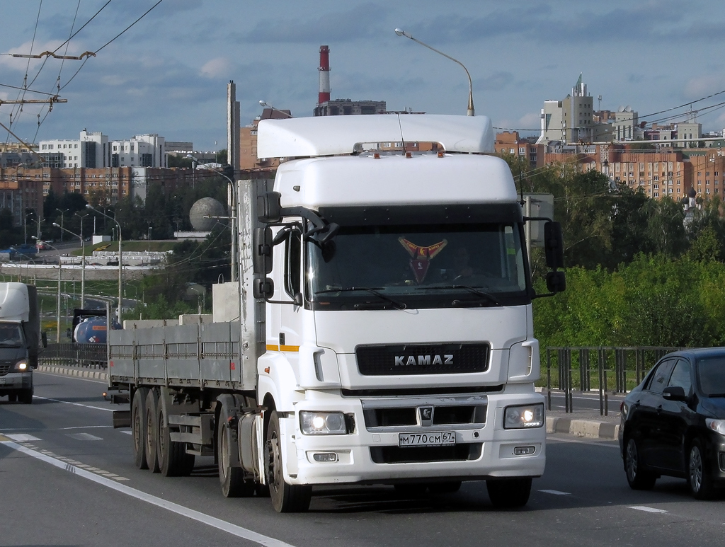 Смоленская область, № М 770 СМ 67 — КамАЗ-5490-S5(87)