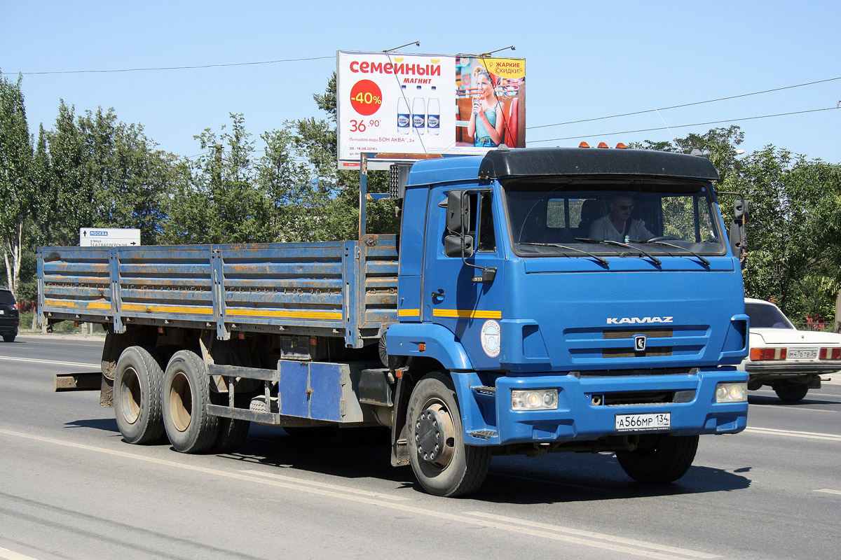 Волгоградская область, № А 566 МР 134 — КамАЗ-65117-N3(78)