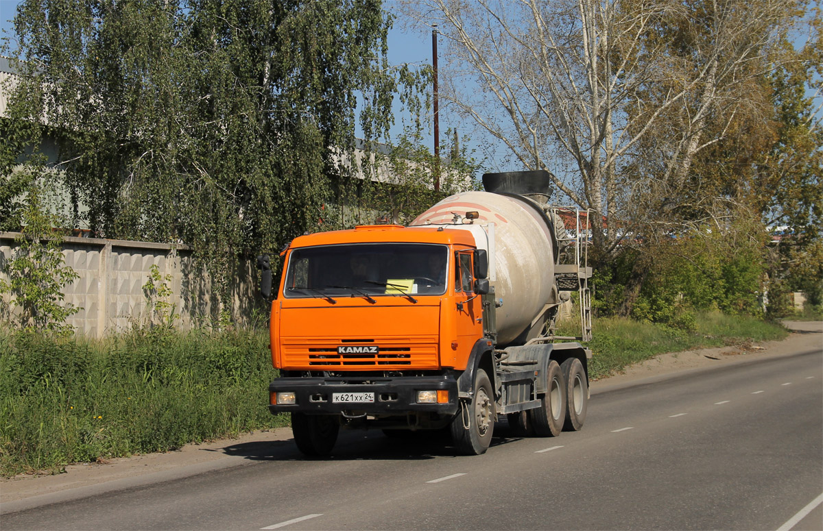 Красноярский край, № К 621 ХХ 24 — КамАЗ-65115-D3(97)