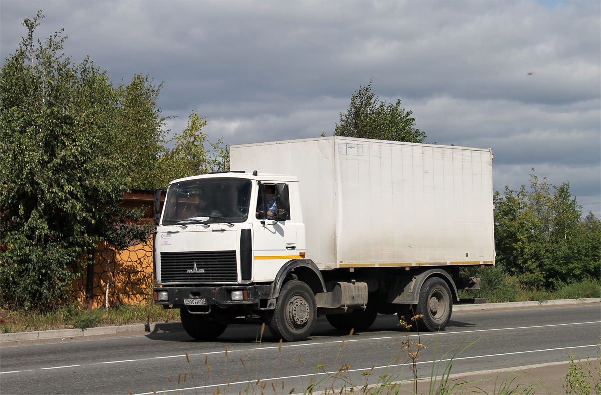 Красноярский край, № С 910 ЕР 124 — МАЗ-5337A2