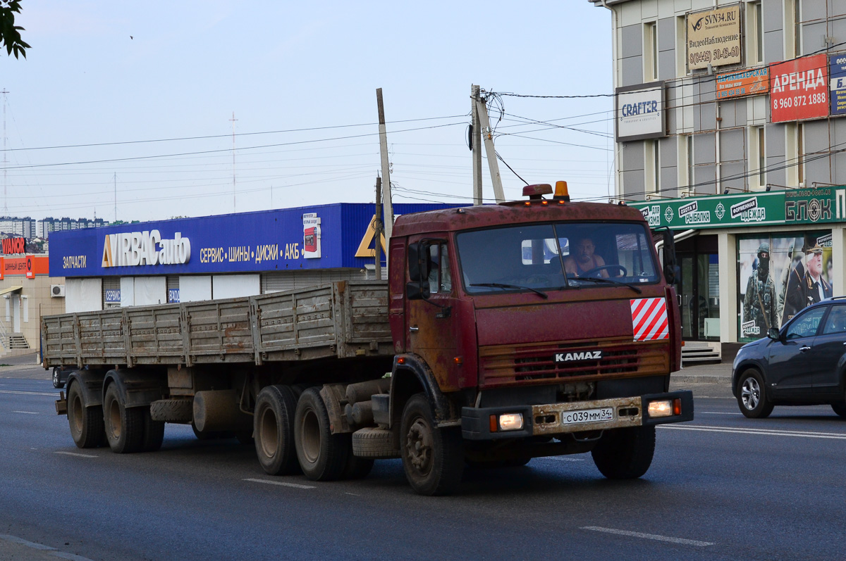 Волгоградская область, № С 039 ММ 34 — КамАЗ-54115-15 [54115R]
