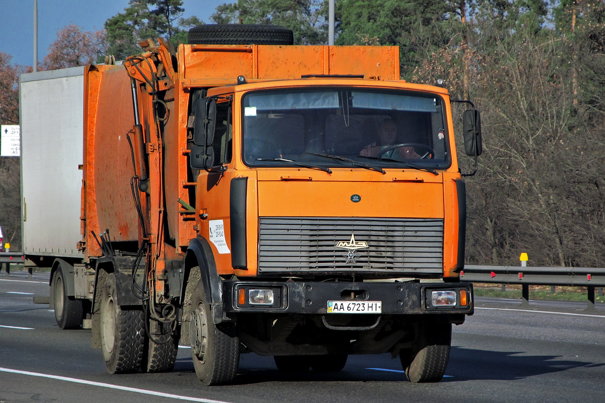 Киев, № АА 6721 НІ — МАЗ-533702
