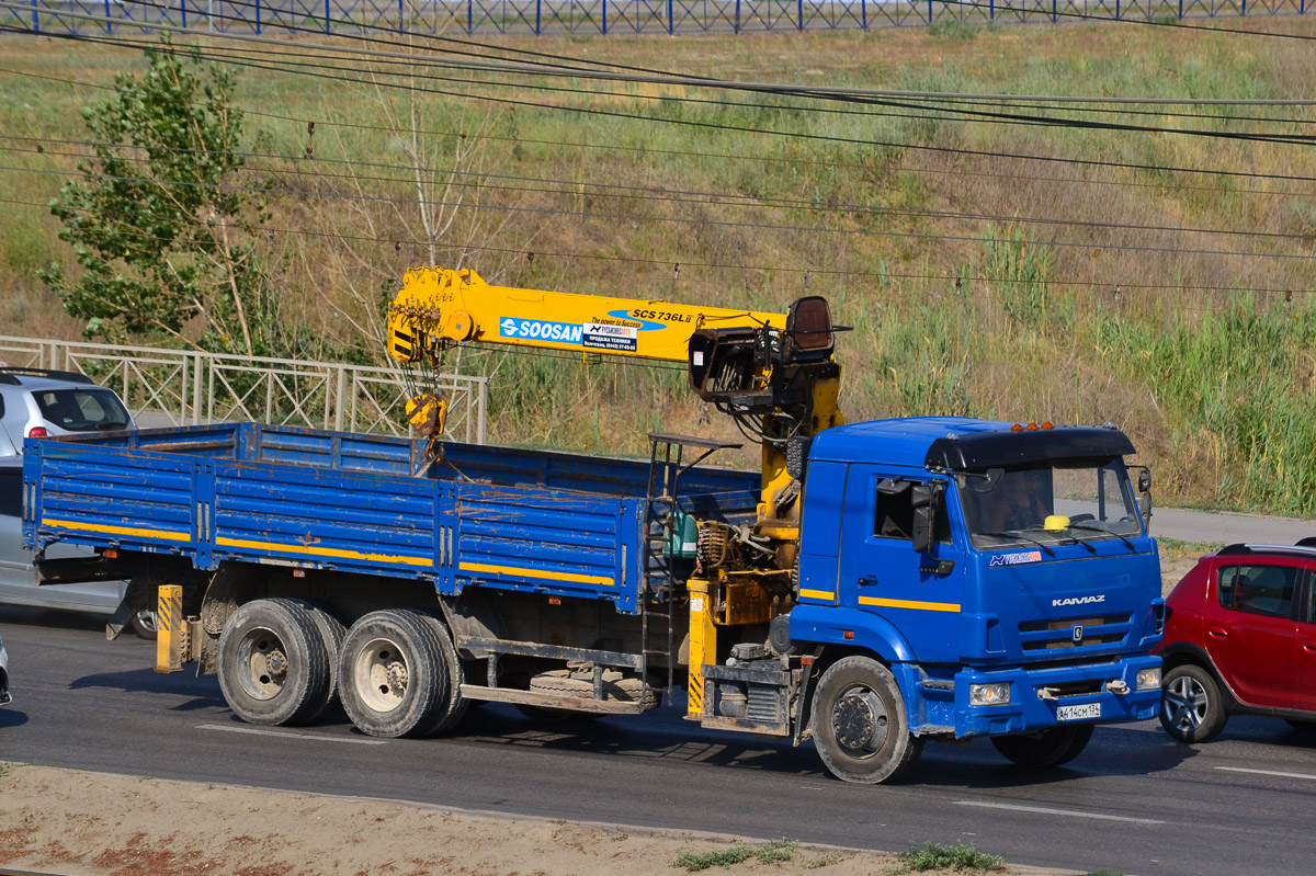 Волгоградская область, № А 414 СМ 134 — КамАЗ-65117-A4(23)