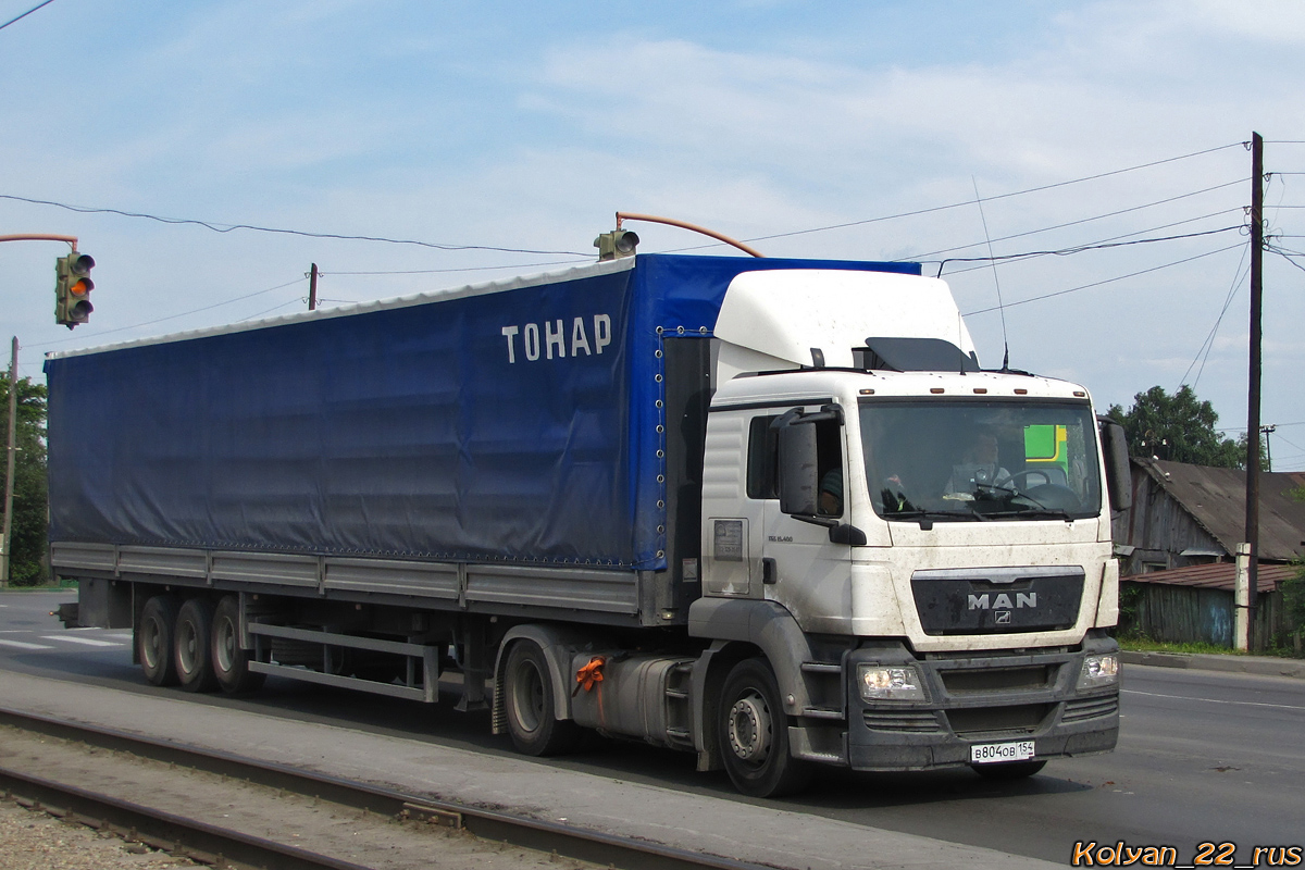 Новосибирская область, № В 804 ОВ 154 — MAN TGS 19.400