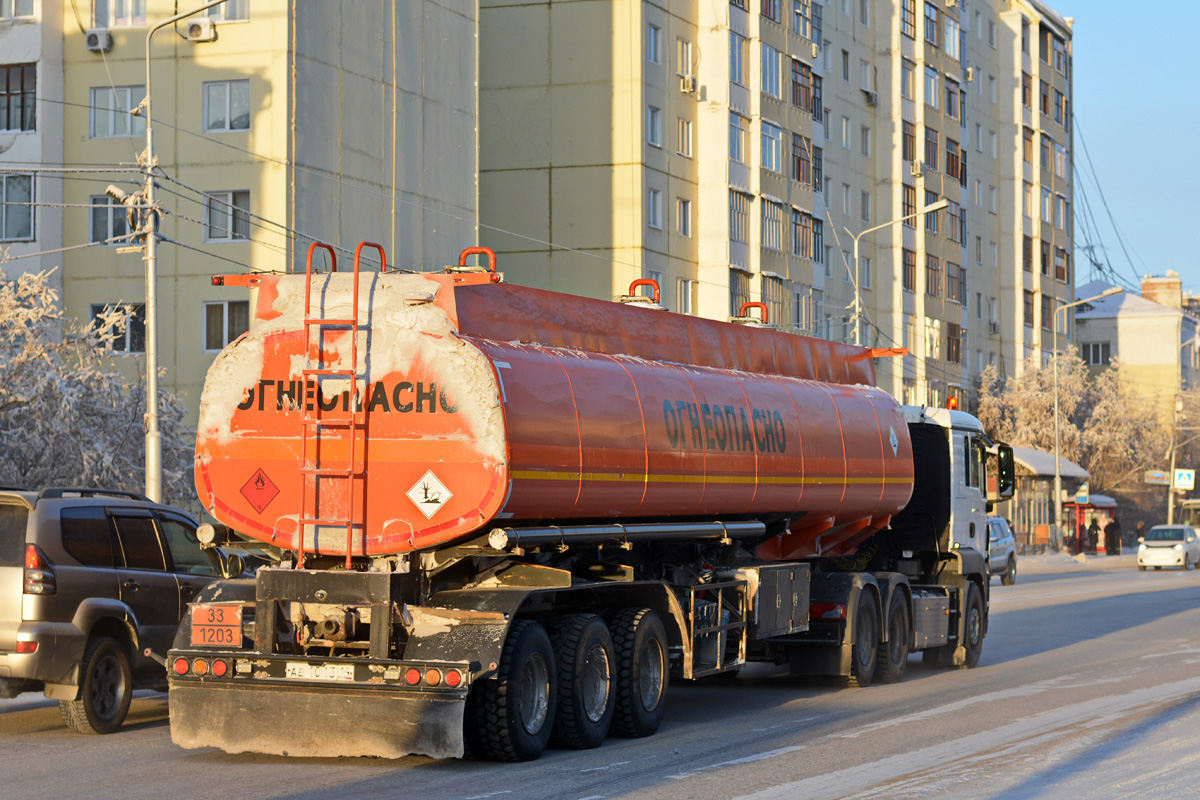 Саха (Якутия), № С 605 КУ 14 — MAN TGS 26.440