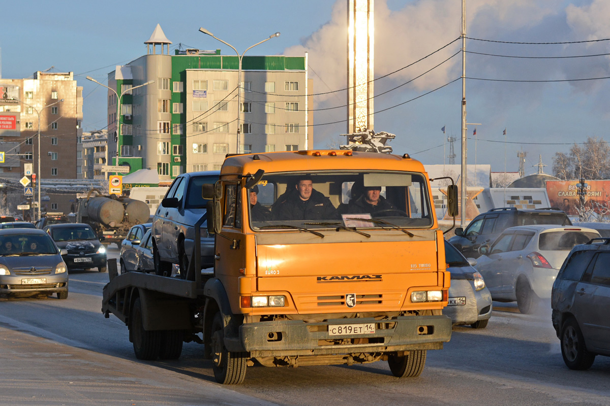 Саха (Якутия), № С 819 ЕТ 14 — КамАЗ-4308-H3(99)