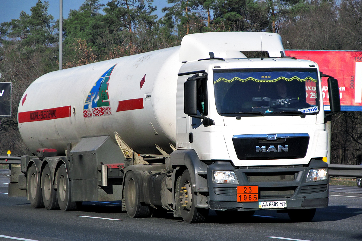 Киев, № АА 8689 МТ — MAN TGS 19.440