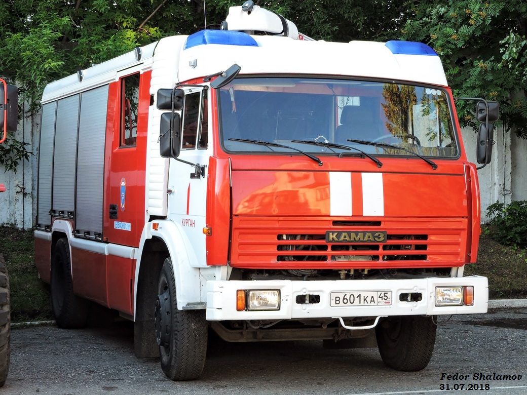 Курганская область, № В 601 КА 45 — КамАЗ-43253-A3(96)