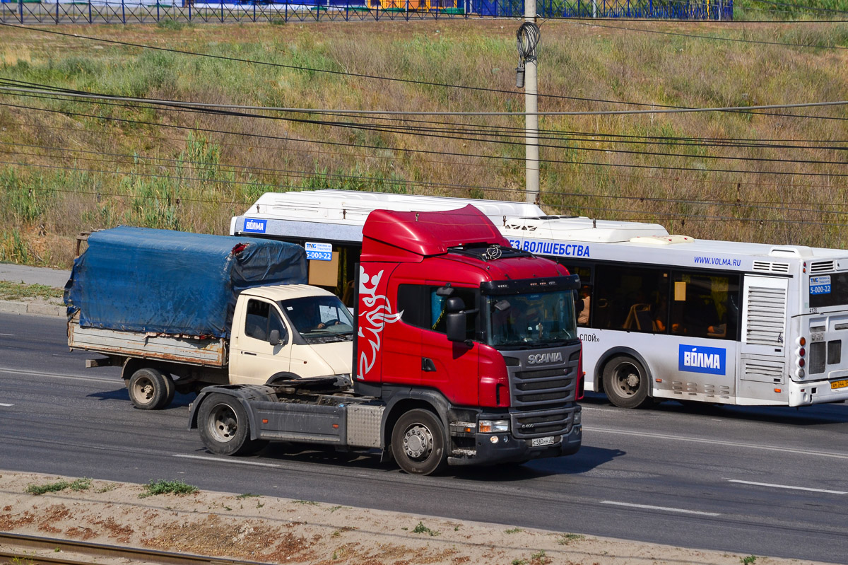 Владимирская область, № Е 580 НН 33 — Scania ('2009) G400