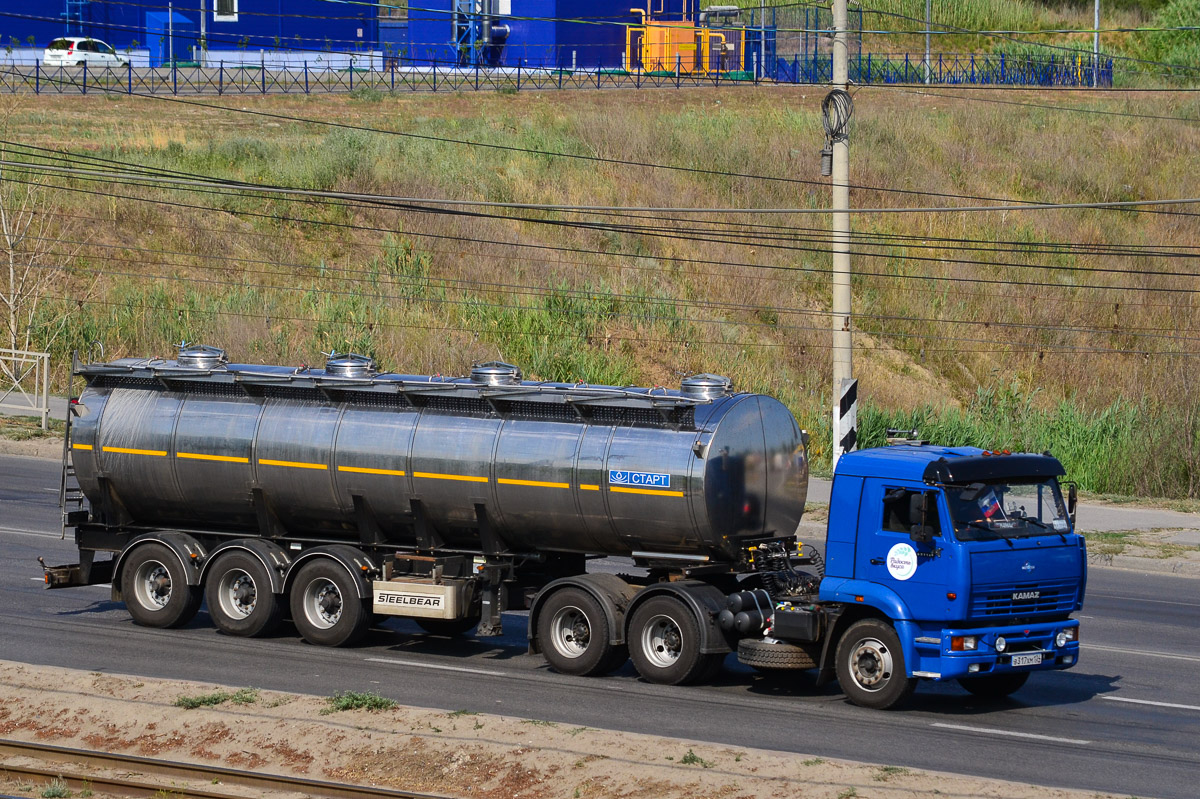 Волгоградская область, № В 317 ХМ 134 — КамАЗ-65116-62