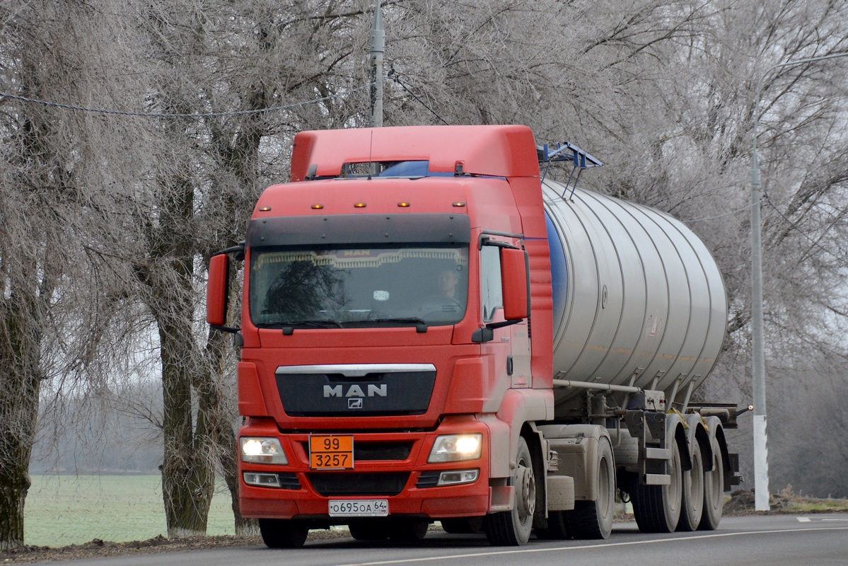 Саратовская область, № О 695 ОА 64 — MAN TGS 18.480