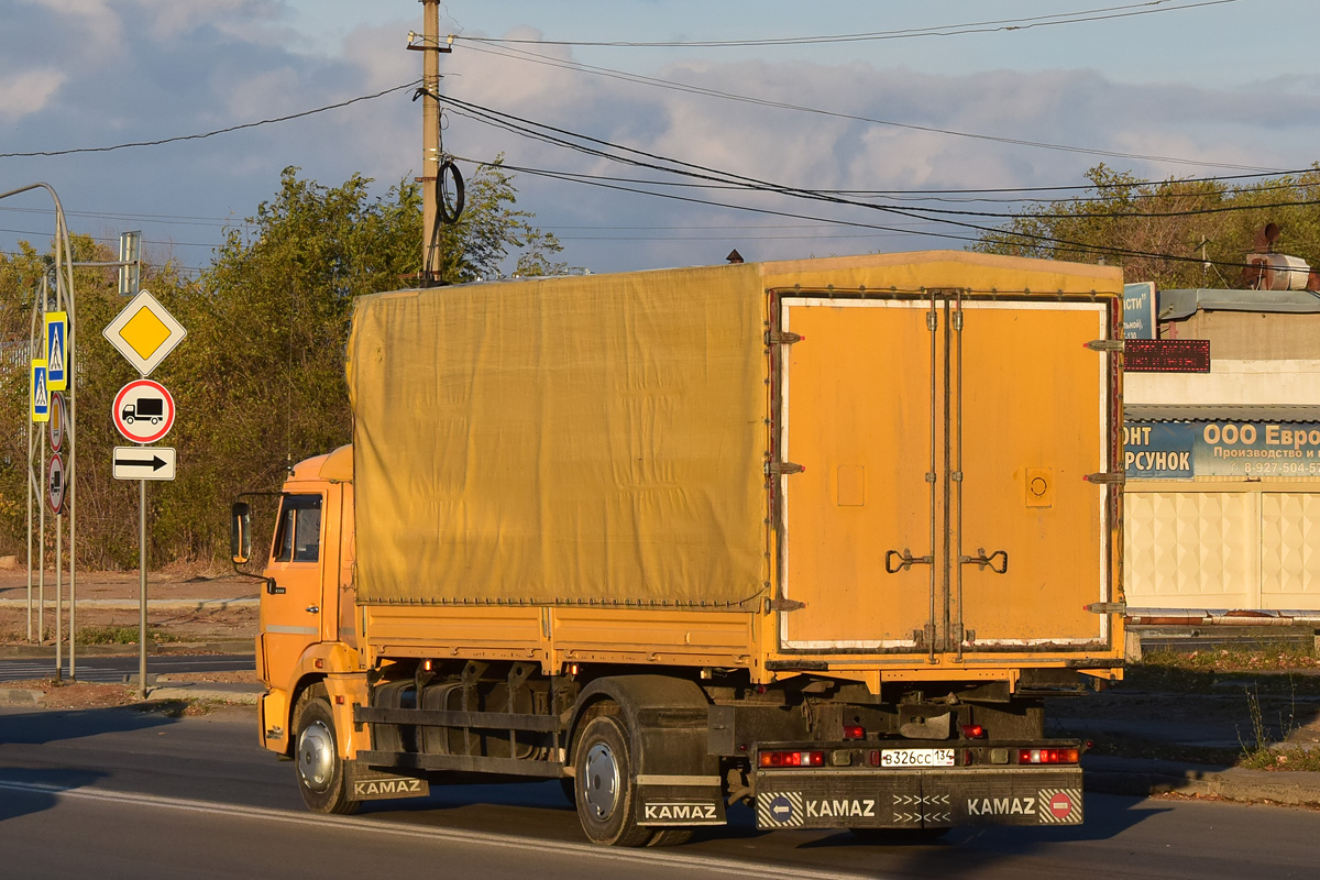 Волгоградская область, № В 326 СС 134 — КамАЗ-4308-C3(79)