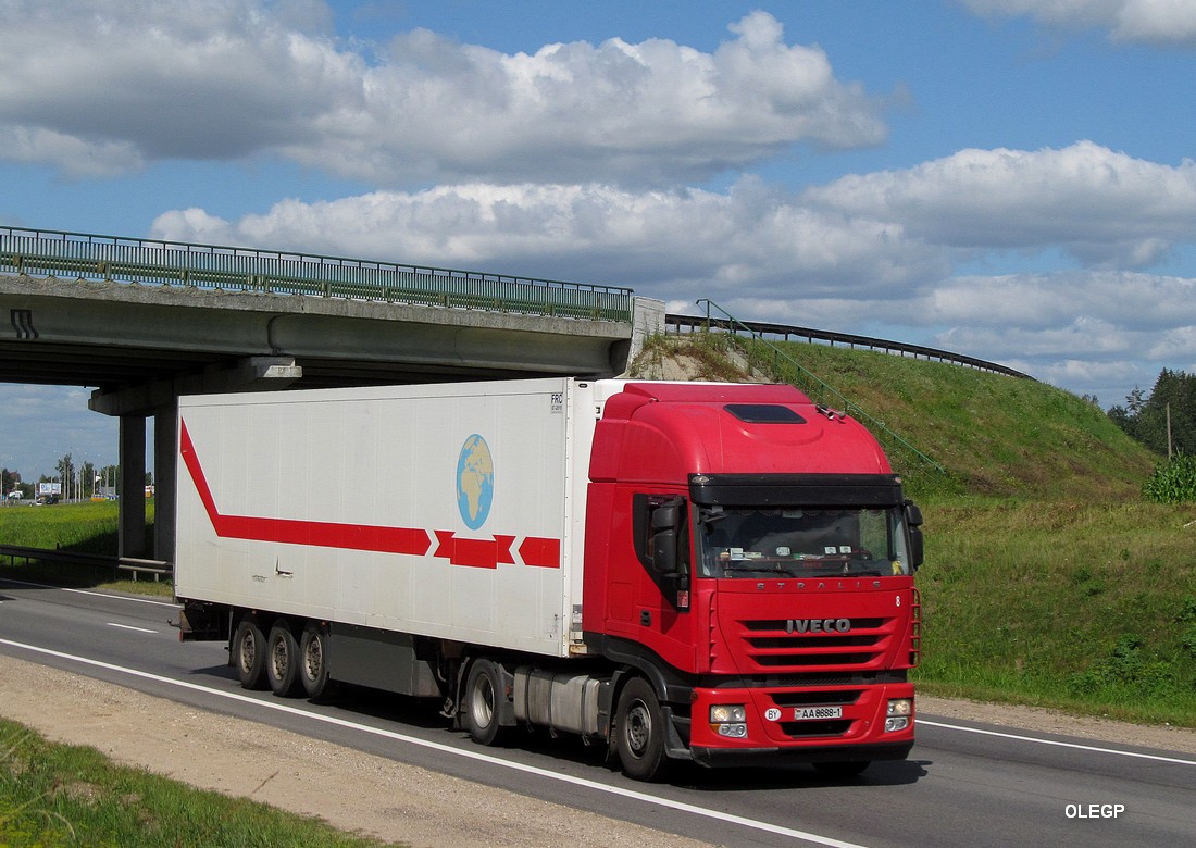 Брестская область, № АА 8888-1 — IVECO Stralis ('2007) 500