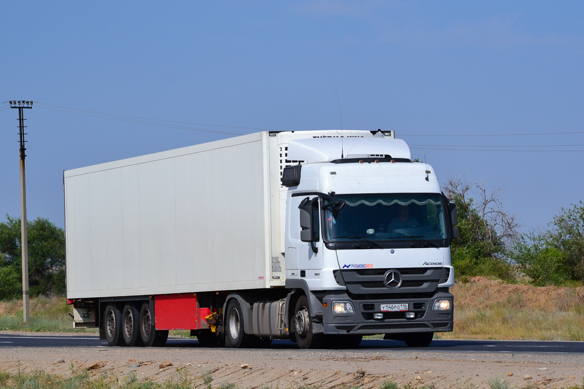 Татарстан, № У 146 РО 116 — Mercedes-Benz Actros '09 1841 [Z9M]