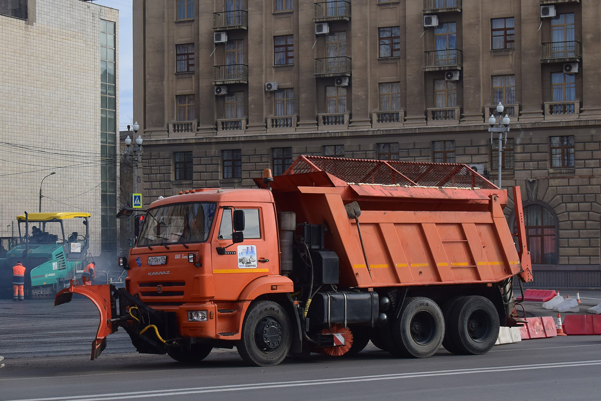 Волгоградская область, № В 313 ВУ 134 — КамАЗ-65115-L4(19)
