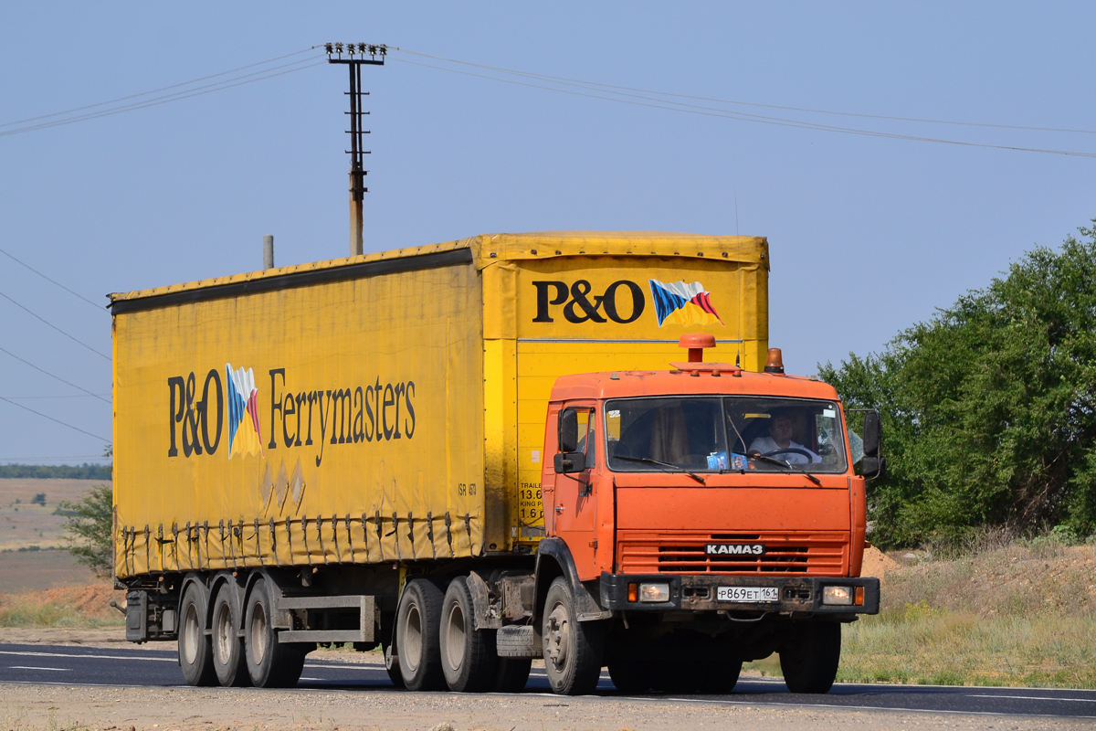 Ростовская область, № Р 869 ЕТ 161 — КамАЗ-54115 [541150]