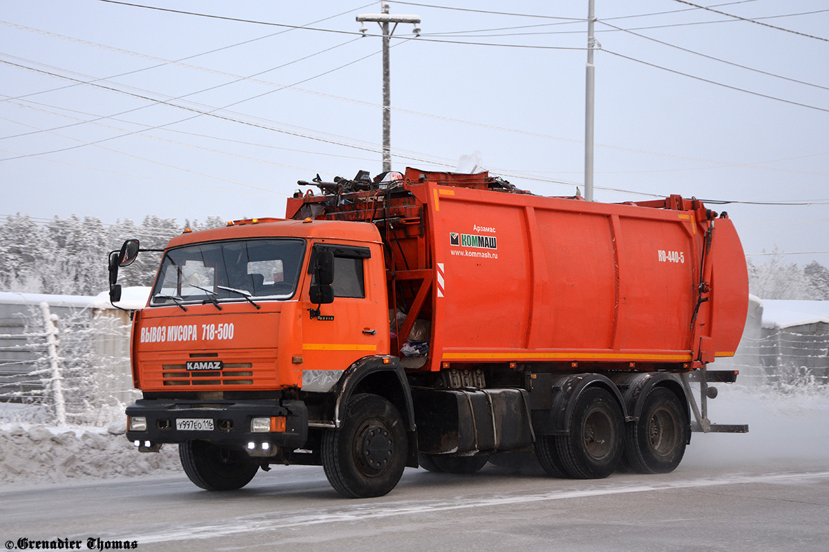 Саха (Якутия), № У 997 ЕО 116 — КамАЗ-65115-D3(97)