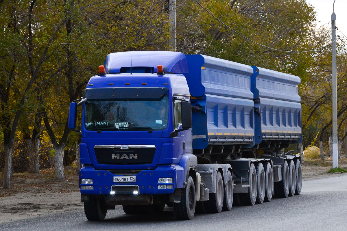Волгоградская область, № Е 601 ВТ 134 — MAN TGS 33.540