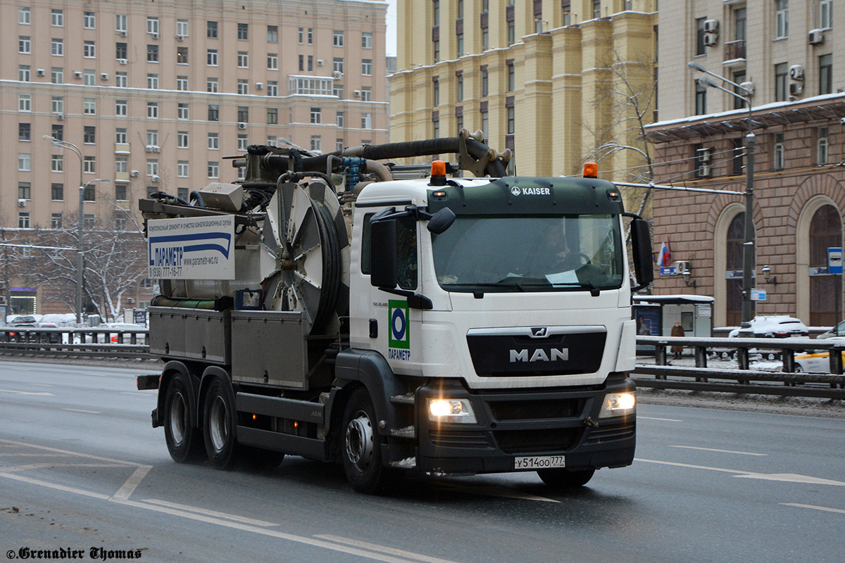 Москва, № У 514 ОО 777 — MAN TGS 26.480