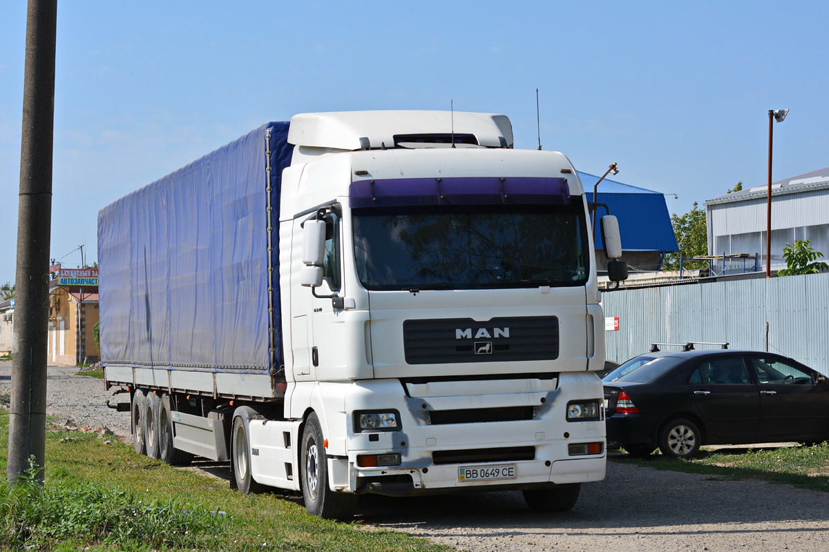 Луганская область, № ВВ 0649 СЕ — MAN TGA 18.480