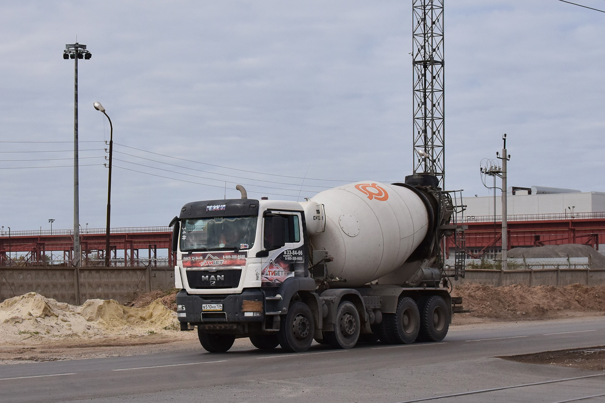 Волгоградская область, № В 510 НХ 134 — MAN TGS 41.390