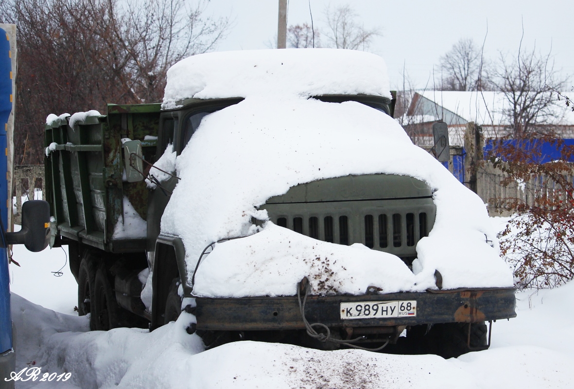 Тамбовская область, № К 989 НУ 68 — ЗИЛ-131 (общая модель)