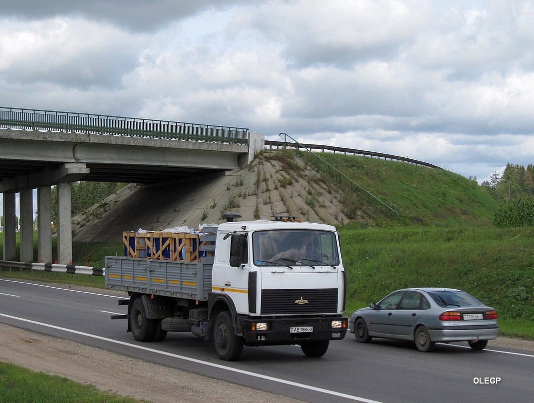 Витебская область, № АВ 7866-2 — МАЗ-5336A3