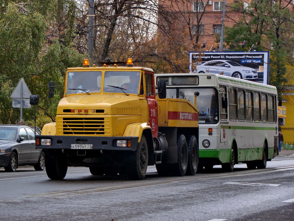 Москва, № 318 — КрАЗ-6444
