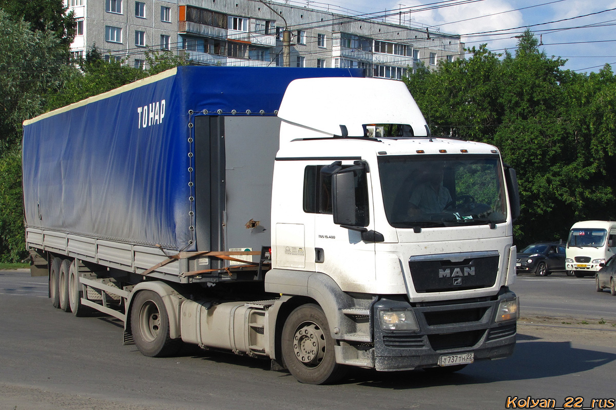 Алтайский край, № Т 737 ТН 22 — MAN TGS 19.400