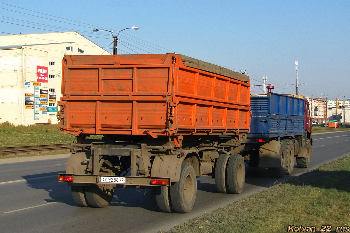 Алтайский край, № АО 9288 22 — НефАЗ (общая модель)